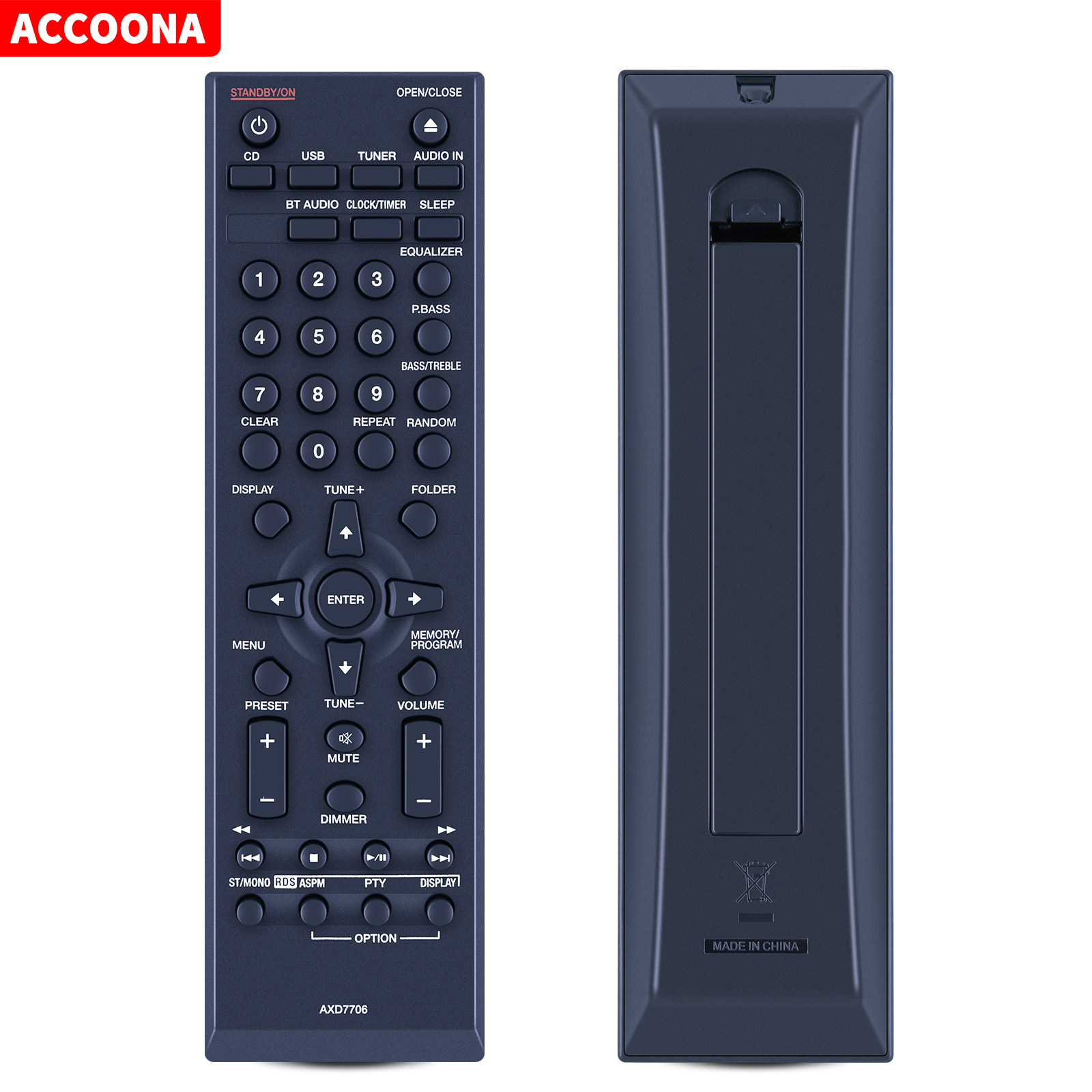 PIONEER X-HM21、X-SMC01BR-S用 新型リモコン受信機 AXD7706