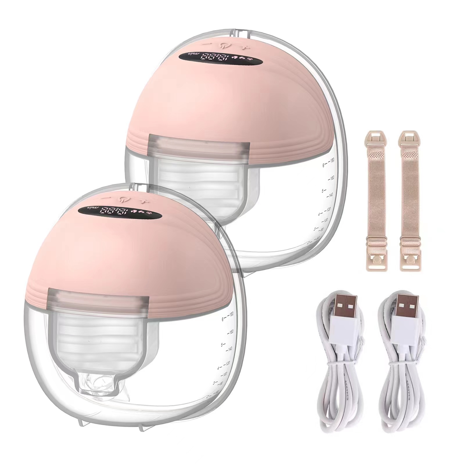 ウェアラブル搾乳器 ハンズフリー電動ポータブル ウェアラブル搾乳器 Slient BPA フリー母乳コレクター