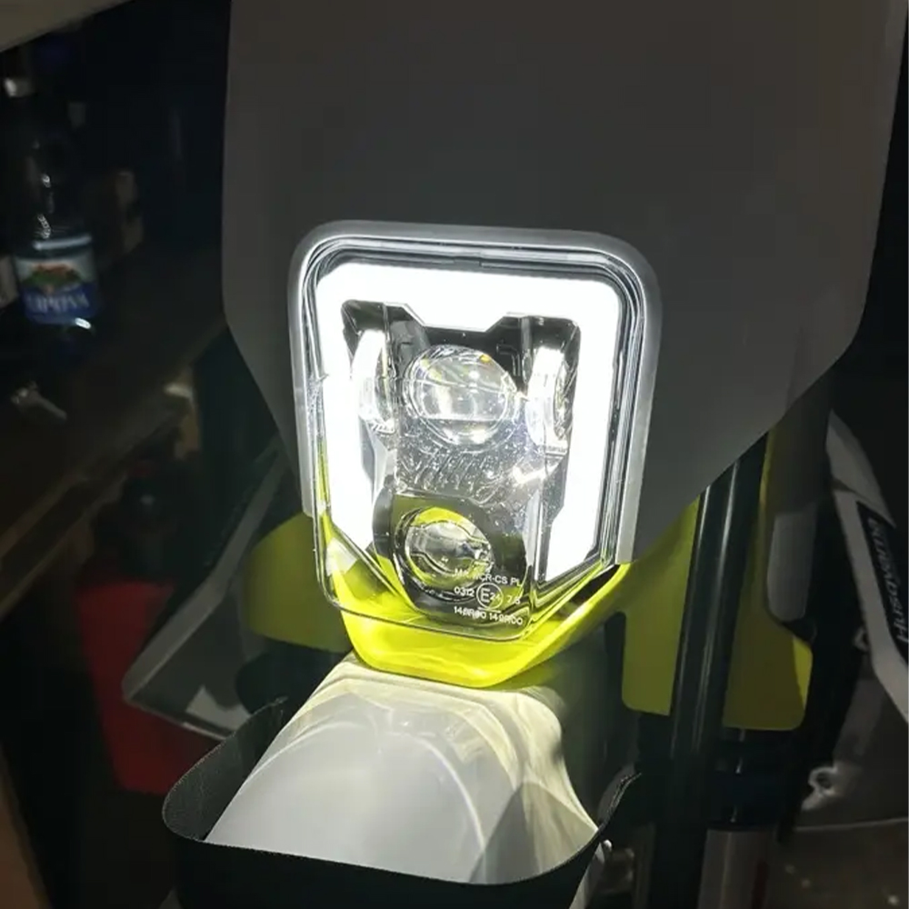 LED ヘッドライト ハスクバーナ 701 エンデューロ スーパーモト 2016-2024 FE 250 350 450 501 TE 150 250 300 2017-2023 TX125 2017-2019 ダートバイク用
