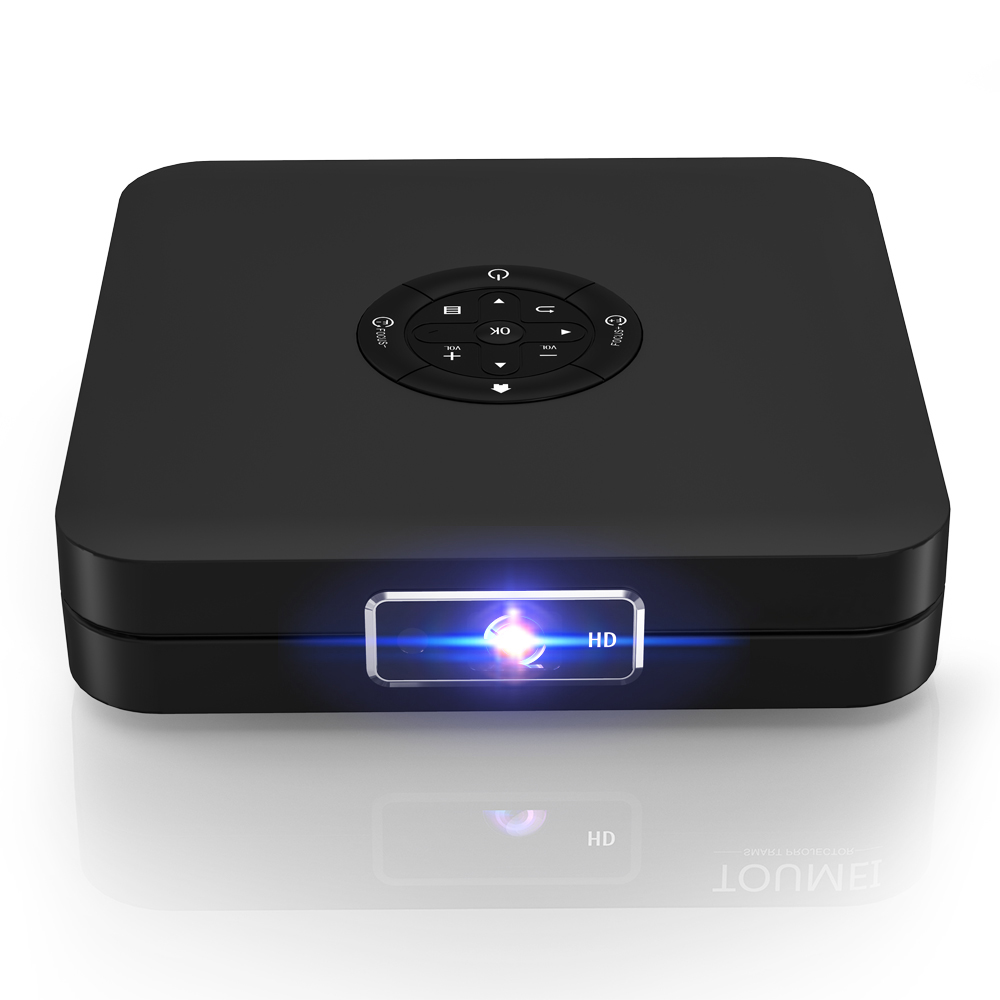 2023 WUPRO/OEM K1 3D スマート DLP プロジェクター三脚付き真の高輝度プロジェクター Portatil デコード 4K ポータブルミニ Proyectores