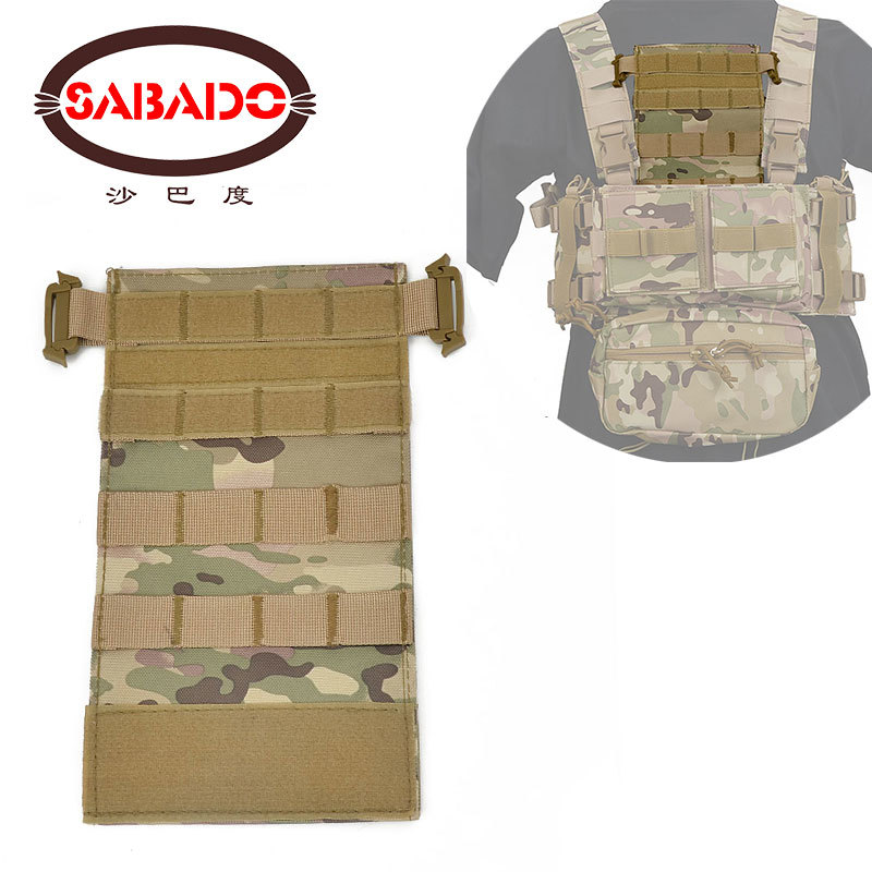 戦術的なフロントパネル MOLLE ベストチェストリグプラットフォームモジュラー MK3 MK4 MFC2.0 クイックリリースプレート狩猟エアガンアクセサリー