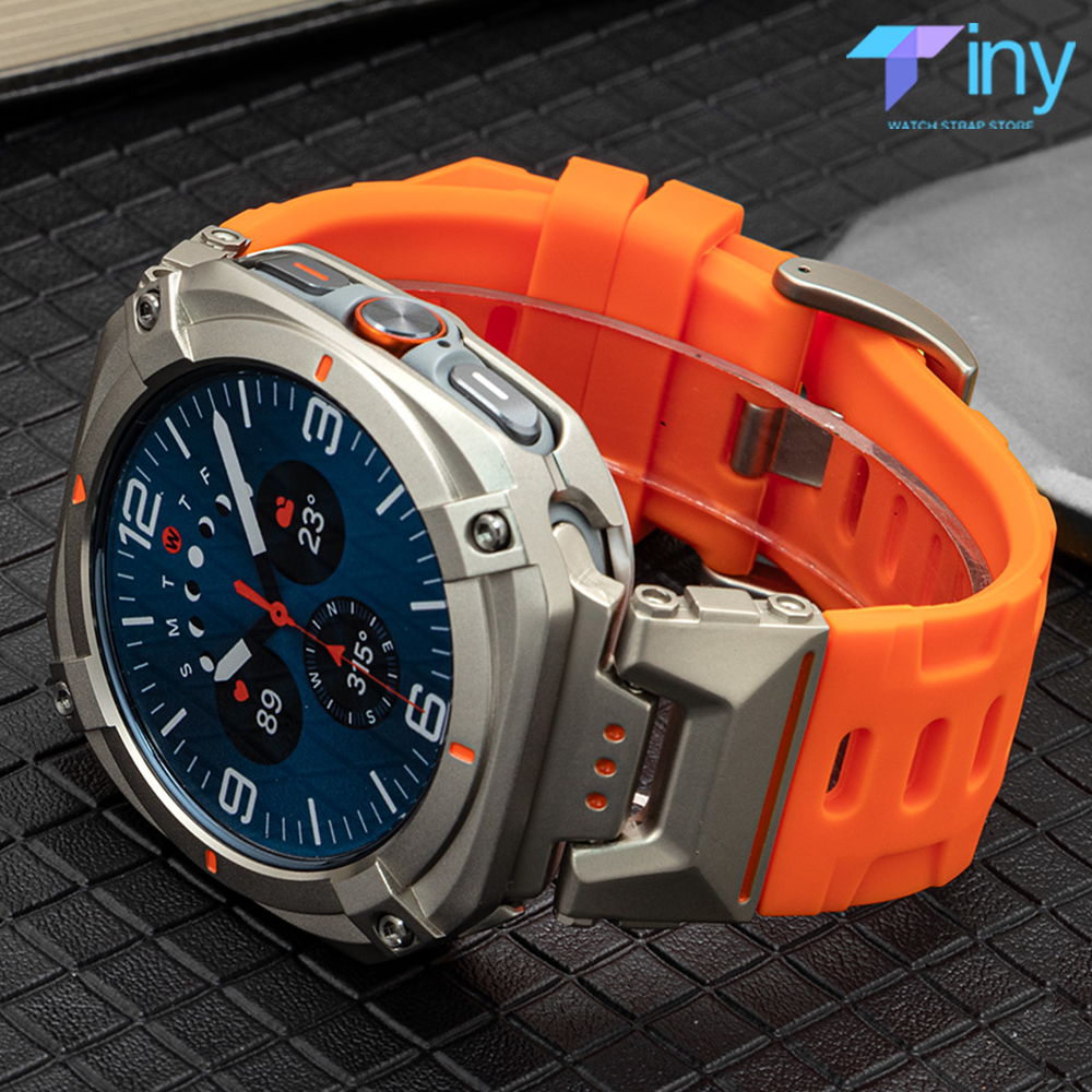 シリコンストラップケース Samsung Galaxy Watch Ultra 2025 47mm 高級スポーツバンド Galaxy Watch Ultra ギャップなしブレスレットカバー