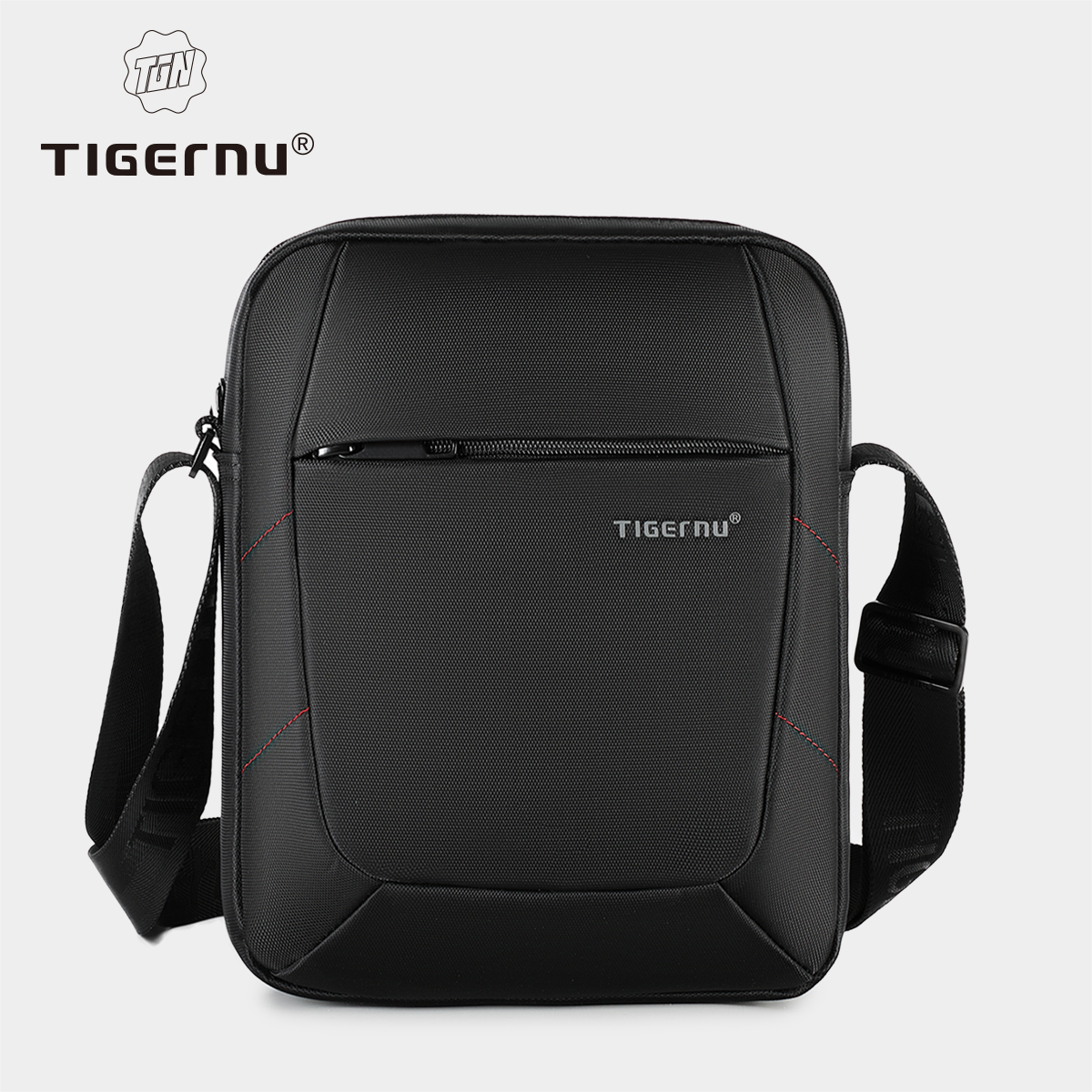 Tigernu クロスボディバッグ男性バッグ男性ショルダーバッグ防滴ナイロンバッグミニ iPad メッセンジャーショルダーバッグ男性用ビジネスバッグ
