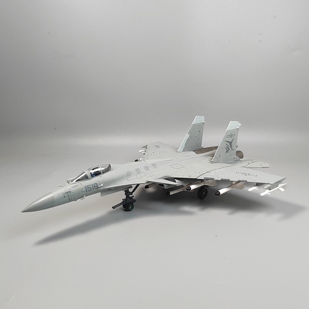 ダイキャスト 1:72 スケール J-15T 艦載戦闘機シミュレーション合金静的航空機模型玩具誕生日ギフトコレクションお土産