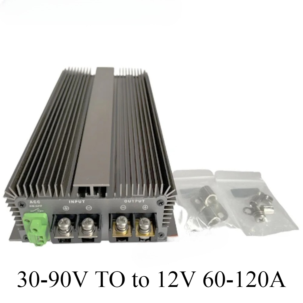 30-90V に 12V 48V 60V 72V 80V に 12V 60-120A 降圧スイッチングコンバータ電圧レギュレータ 60V から 12V 降圧車用デバイス