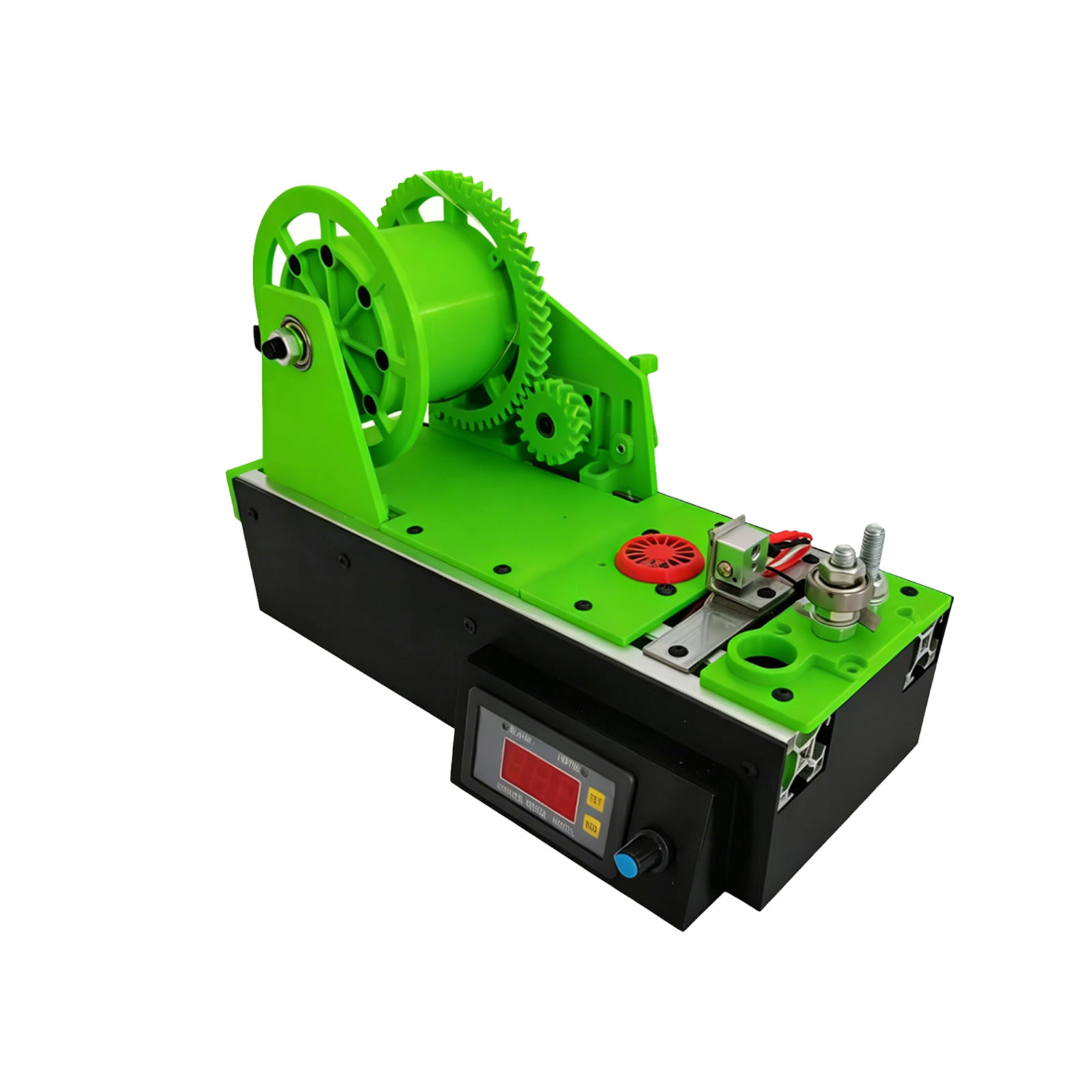 3D プリンタフィラメント押出機デスクトップ DIY ペットボトルリサイクル引抜成形機はリサイクル 3D 印刷フィラメントを作る