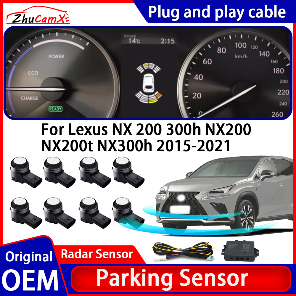 OEM 駐車センサーキットブザー警報逆レーダー探知システムレクサス NX 200 300h NX200 NX200t NX300h 2015 〜 2021