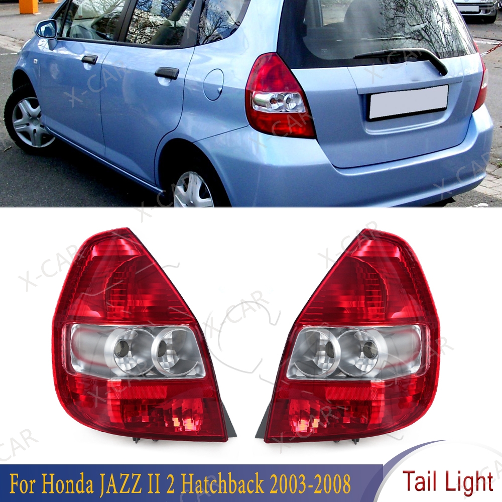 ホンダジャズ II 2 ハッチバック 2003 2004 2005 2006-2008 リアバンパーテールライトブレーキストップリバース信号ランプ電球なし 33501SAA003