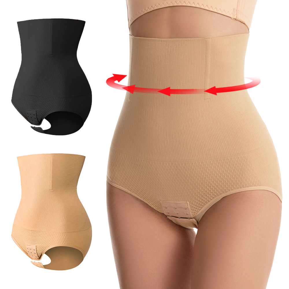 ハイウエスト腹パンティ女性整形パンティー通気性ボディシェイパー痩身おなか下着パンティシェイプウェア腹圧縮