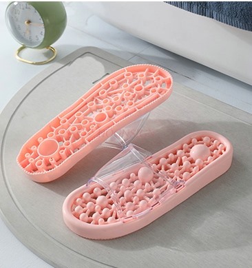 マッサージスリッパ、バスルーム、滑り止め、くりぬき、漏れるプラスチック製のカップルの家庭用スリッパ、夏用屋内