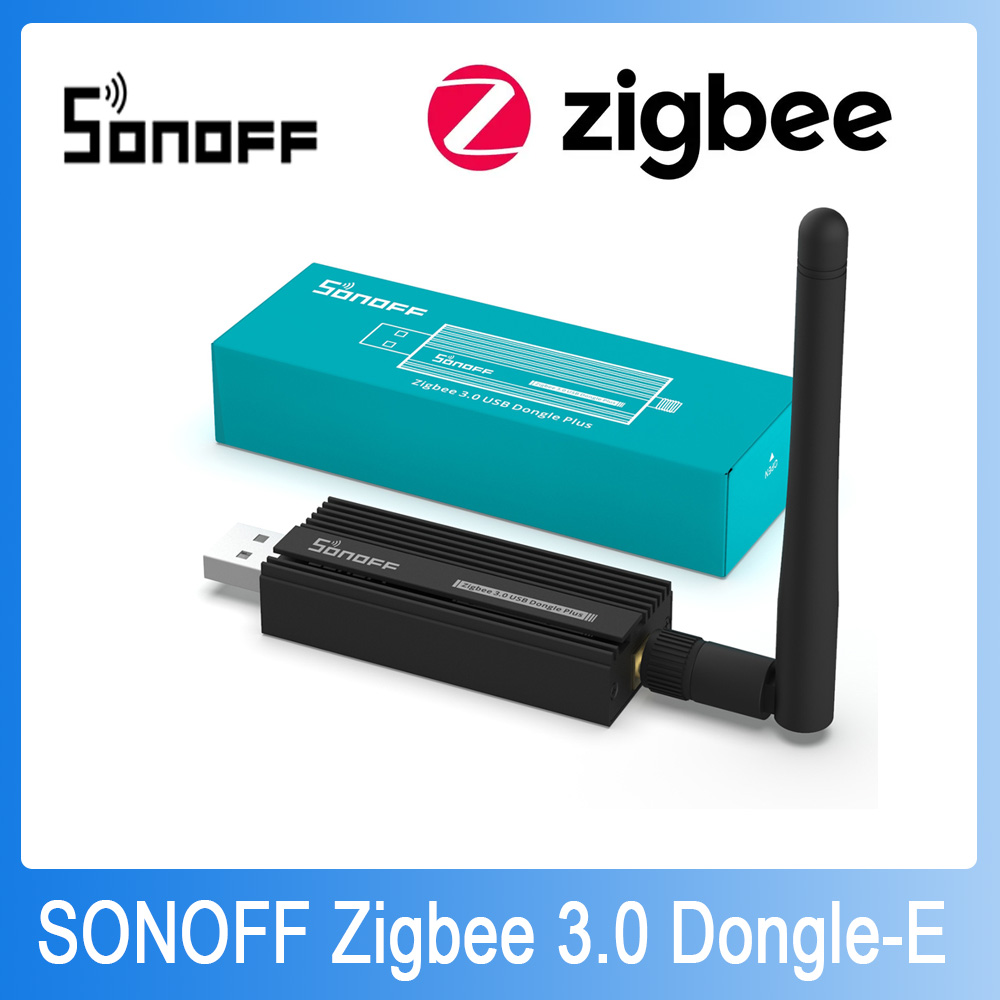 SONOFF Zigbee Dongle-E 3.0 USB ドングル ZHA または Zigbee2MQTT 経由のユニバーサル ZigBee ゲートウェイ サポート SONOFF ZBMINI S26ZBR2 SNZB