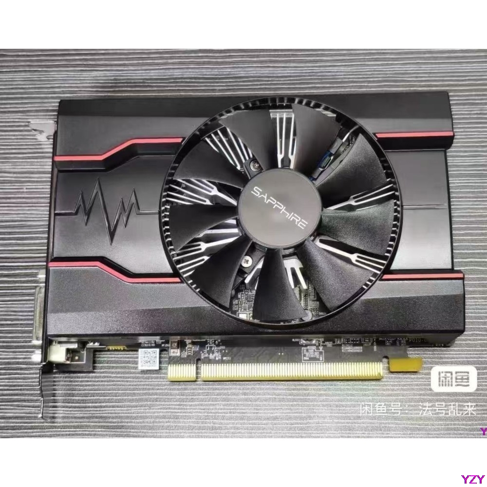 XFX RX 550グラフィックカード、AMD Radeon RX550 2GBビデオスクリーンカード、HTPC GPUデスクトップITXコンピューターゲームマップビデオカードrx 550 4gb