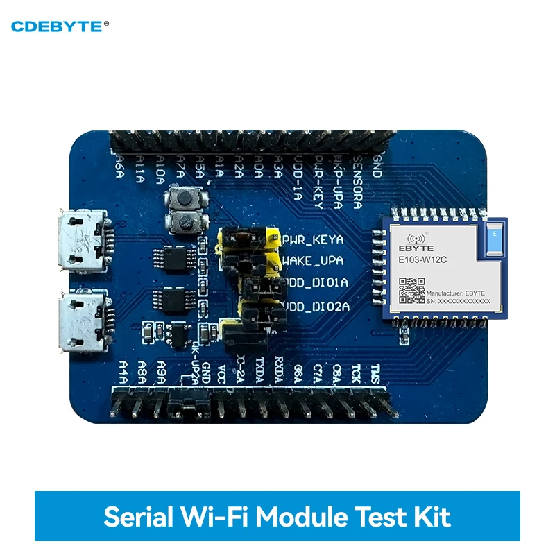 テストボード CDEBYTE E103-W12C-TB WIFI モジュール溶接済み E103-W12C USB インターフェイス開発が簡単な MQTT AT コマンド