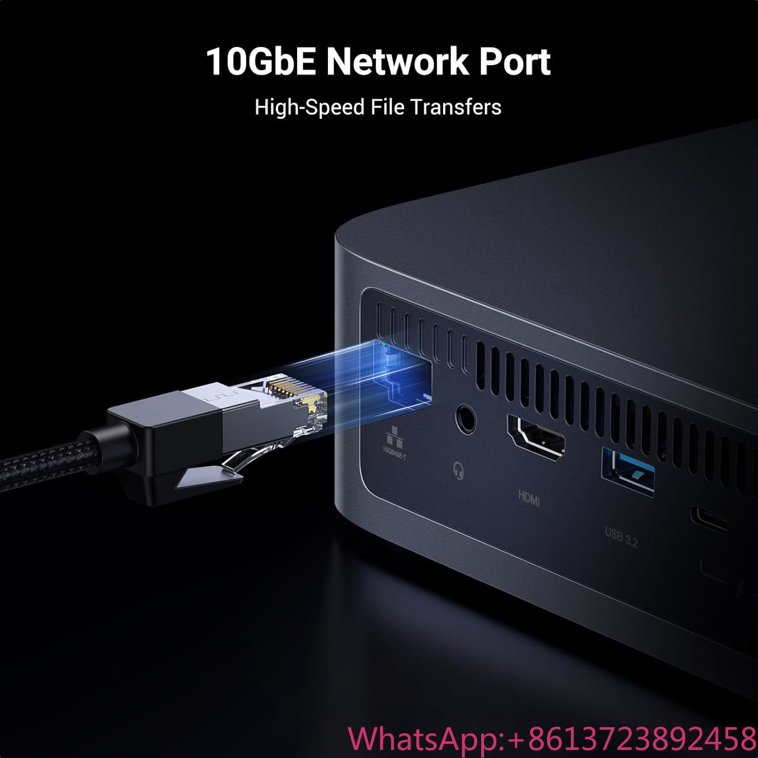 TLF UGREEN NASync DXP480T Plus 4 ベイ オール フラッシュ SSD NAS i5 1235u 10 コア CPU 8GB DDR5 RAM 128G SSD ネットワーク接続ストレージ