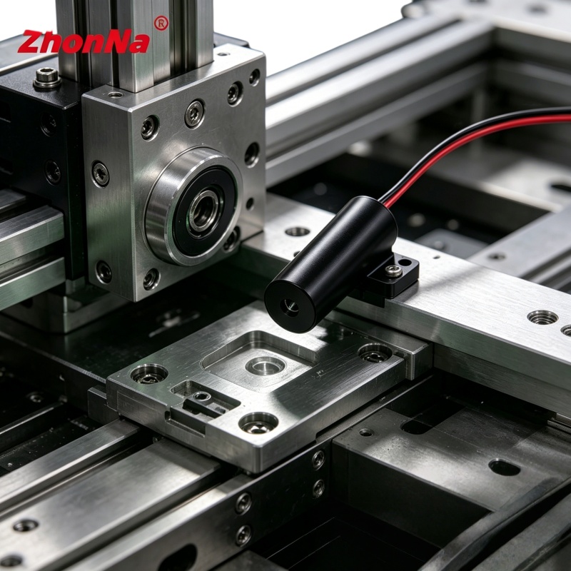 グリーンレーザーモジュール 520nm 1mW アルミシェル付き 10x30mm 産業用 AI ミニ CNC ロケーター 医療用位置決め DC 3-5V