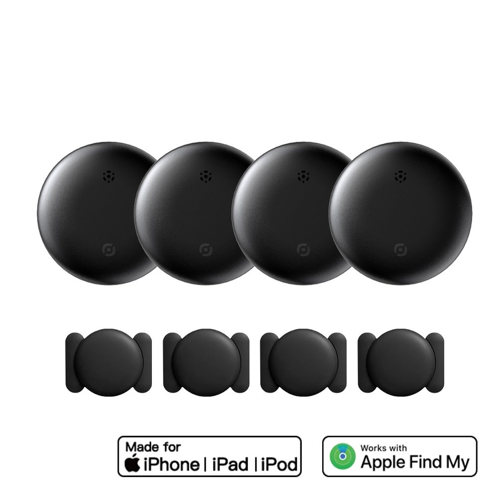 2/4 パック GPS トラッカー、強力な磁気車車両追跡 Apple と連携、Find My 紛失防止測位デバイス、カーロケーター