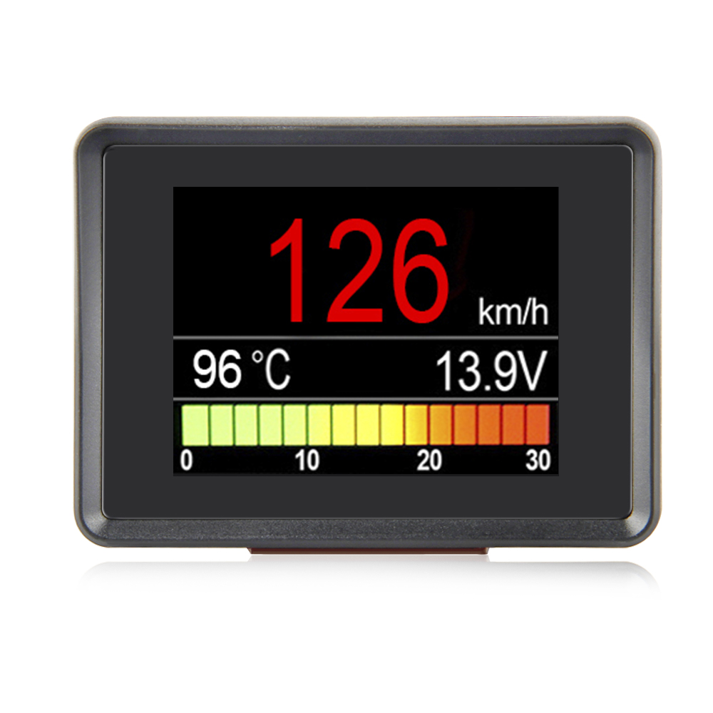 NEXPEAK A203 OBD2 オンボードコンピュータ車デジタルコンピュータトリップ表示速度燃料消費温度ゲージ OBD2 スキャナ