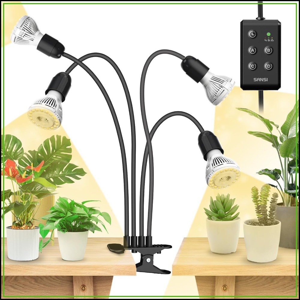 屋内植物用フルスペクトル LED 成長ライト、600W タイマー付き 4/8/12 時間、高 PPFD 成長パワー