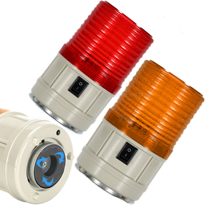 1 個 N-5088 マグネット取付ベース No. 5 乾電池警告灯、LED ストロボ信号郵便局警報ランプ N-5088J