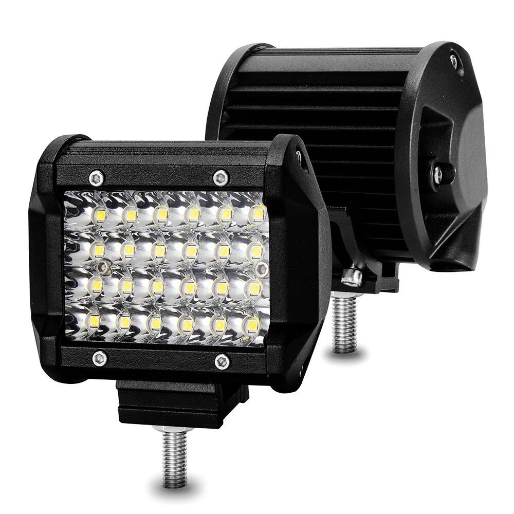4 インチ車の LED ライトコンボドライビングランプヘッドライト 4 ''ワークライト LED バーオフロードトラックボートオートバイスポットライトフォグランプ