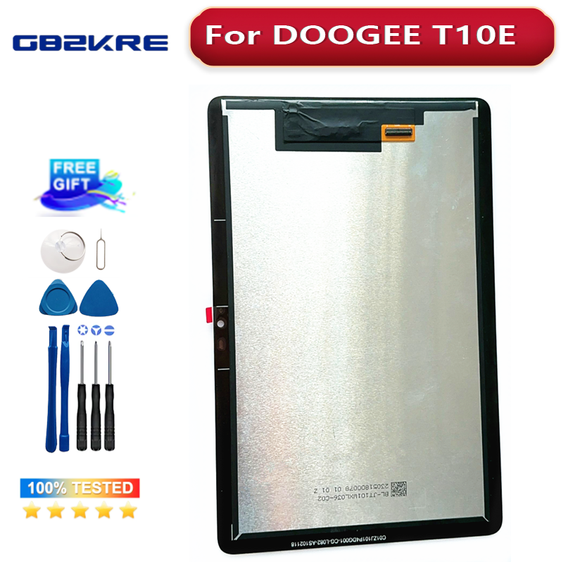 新しいオリジナル 10.1 インチ 1280*800 ピクセル DOOGEE T10E タブレット LCD