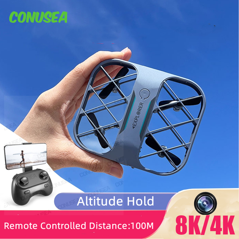 JJRC H107 ミニドローン Dron 8K 4K クアッドコプター カメラ付き リアルタイム伝送 ミニポケット UFO 小型リモコン飛行機 おもちゃ 男の子