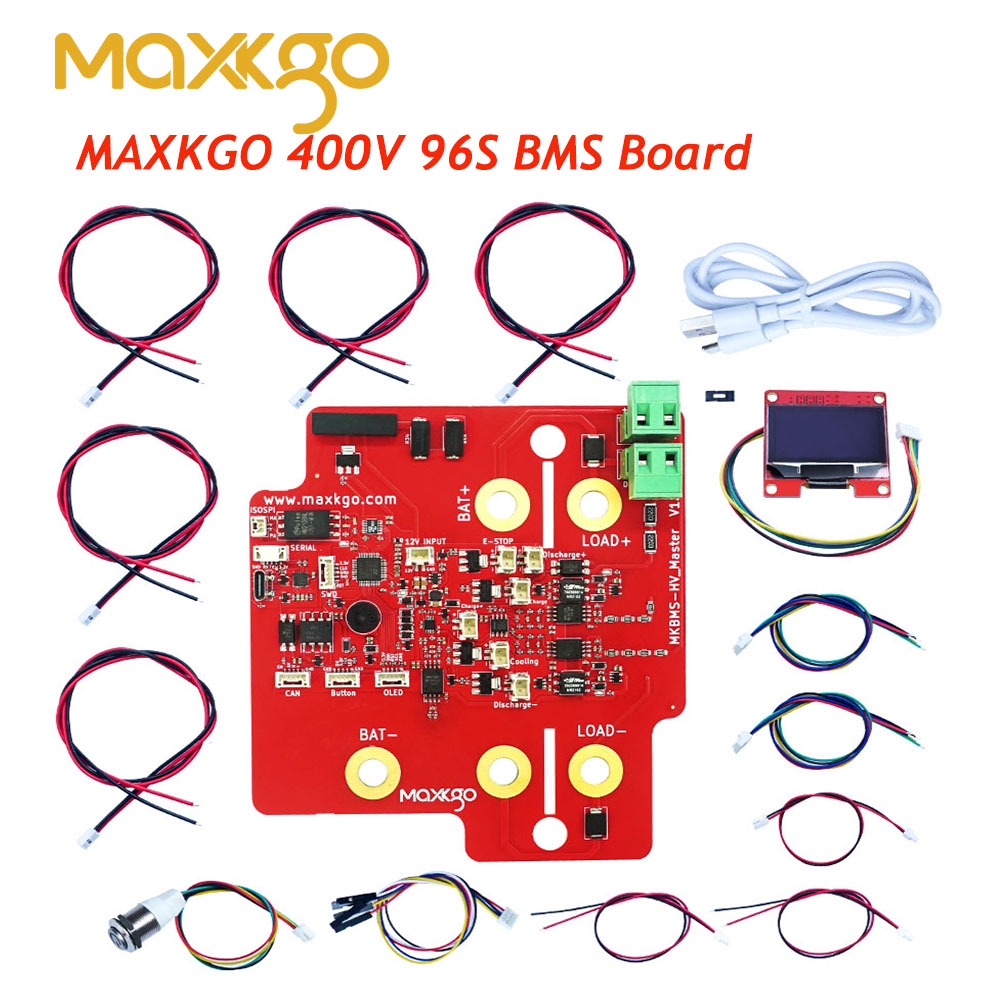 MAXKGO 96S スマート BMS ボード 400V HV マスターボード高電圧フォークリフトバッテリーパック用 ENNOID-BMS-TOOL と互換性あり