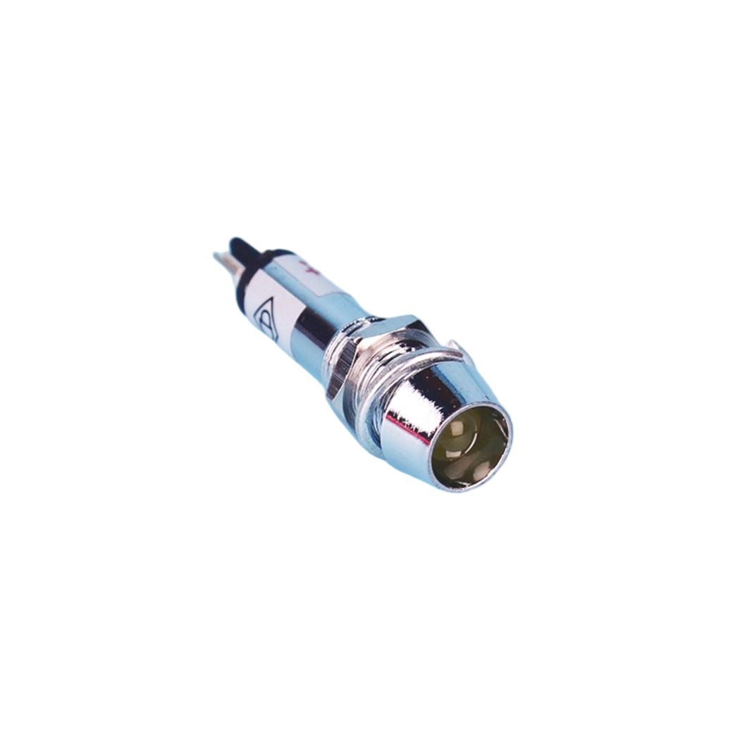 ABILKEEN 20 ピース/ロット PED-9 9 ミリメートル金属 LED インジケータランプ 24V 220V パイロット信号灯パネルマウント用