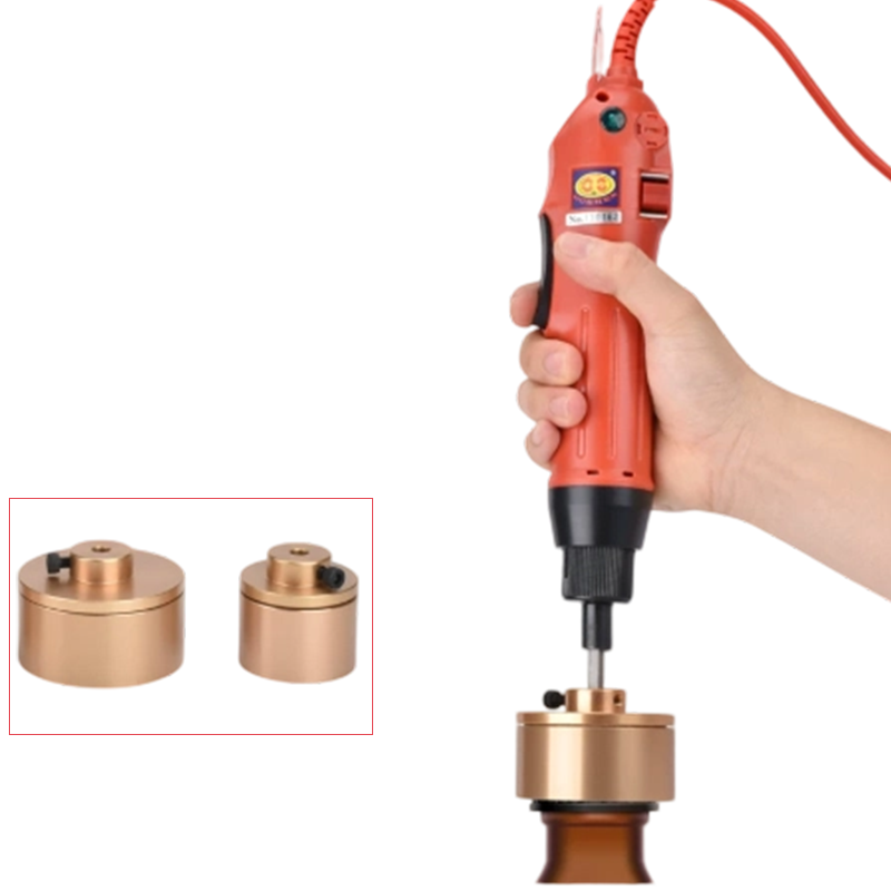 ハンドヘルドボトルキャッピングマシン 5-30 ミリメートルシール装置工業用蓋締め機ボトル包装機