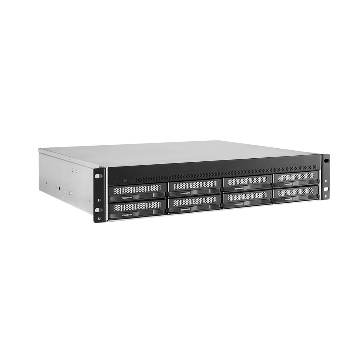 TERRAMASTER U8-450 NAS サーバー 高速ネットワーク接続ストレージ Atom C3558R クアッドコア、8GB メモリ、SFP⊰ 10GbE (ディスクレス)