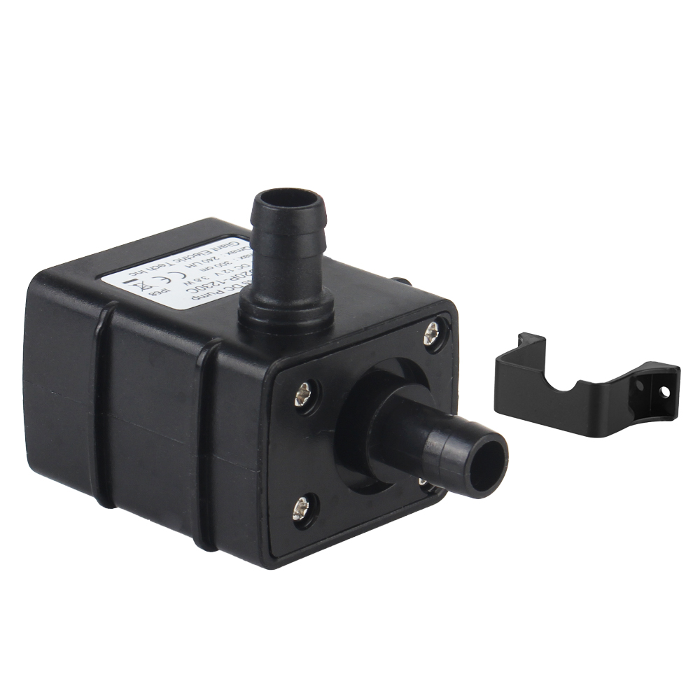 マイクロ 5V DC12V ブラシレス小型水ポンプ庭の池の水槽水循環ミニ水中ポンプ USB ポンピング 120L/H