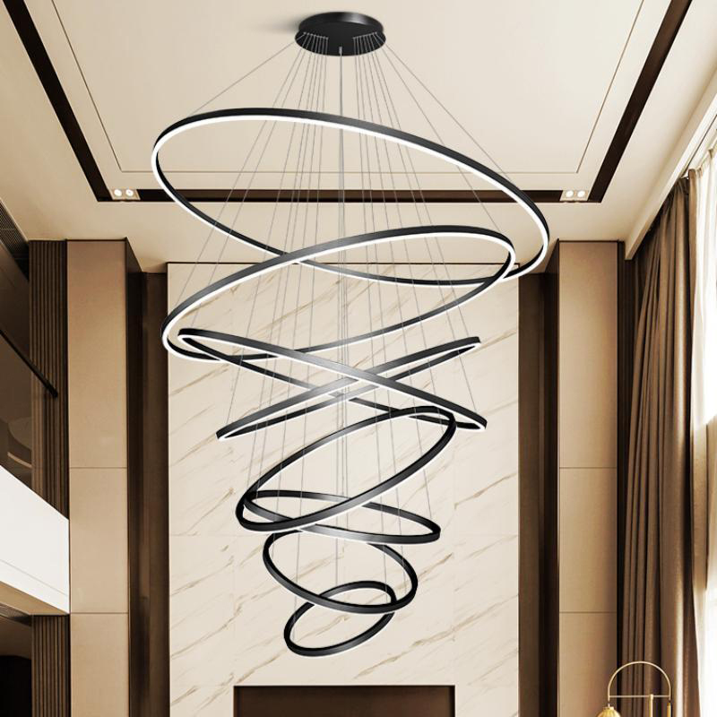室内装飾 - ホールシャンデリア、ダイニングルームシャンデリア - 階段シャンデリア、室内照明器具、天井照明、エレ