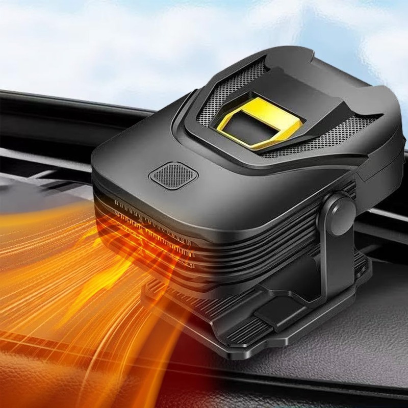 電気自動車ヒーターエアクーラーファン 12V 150 ワットポータブルデミスターデフロスター加熱ファンドライヤーフロントガラス曇り止め Accessroies