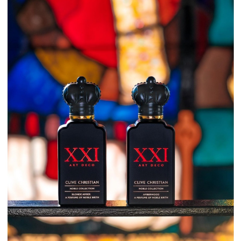 クライヴ・クリスチャン 50ml アンバーウッド フレッシュ 女性用香水 持続性のあるエレガントな香り ジャスミン ローズ サンダルウッド アンバー ムスク