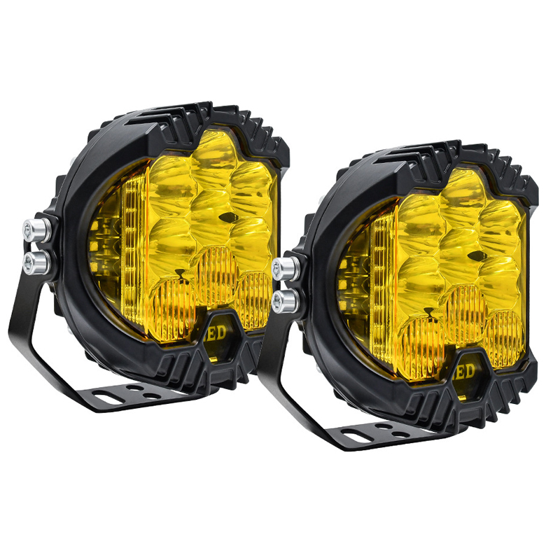LED スポーツワークランプ 3 ''5'' 自動車 Lada オフロード使用 4X4 車両補助ライト LED 7 インチジープコンボ運転ヘッドランプ