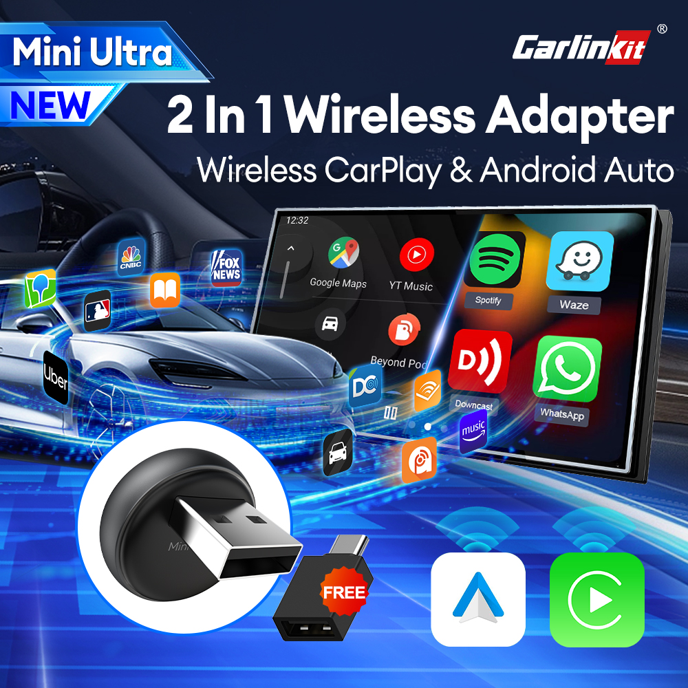 Mini Ultra 3 CarlinKit ワイヤレス Android Auto