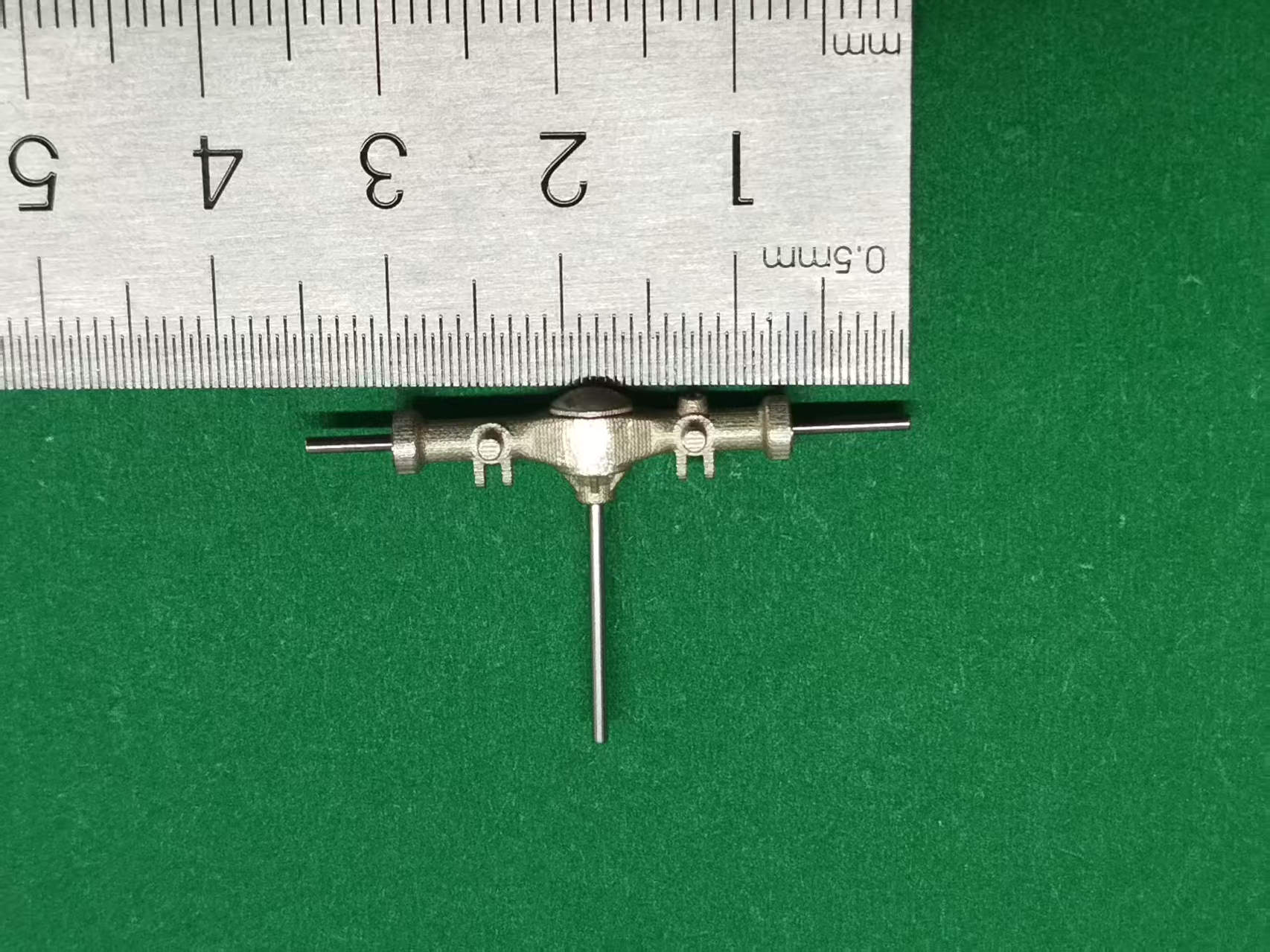 マイクロシミュレーションベベルギアピニオンギアアクスルシャフト銅 DIY モデルキット