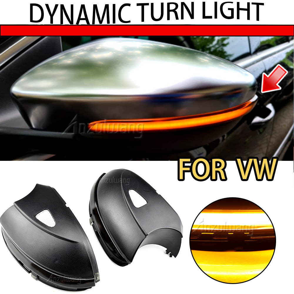 Vw パサート B7 CC シロッコ MK3 ジェッタ MK6 EOS ビートル R LED ダイナミックターンシグナルウインカーシーケンシャルサイドミラーインジケータライト