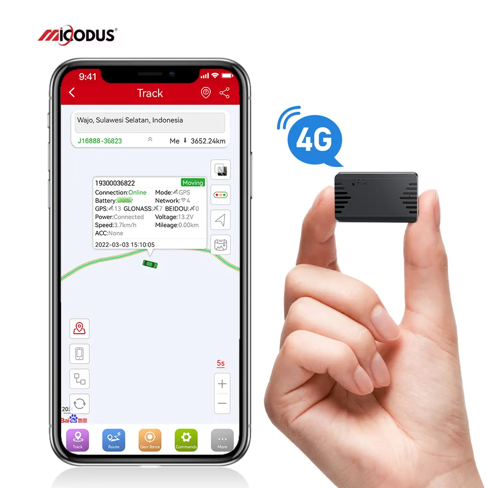 ミニ Localizador GPS トラッカー MiCODUS 4 グラム ML100G 車用 Rastreador Gps ロケーター子供高齢者追跡 1500mAh