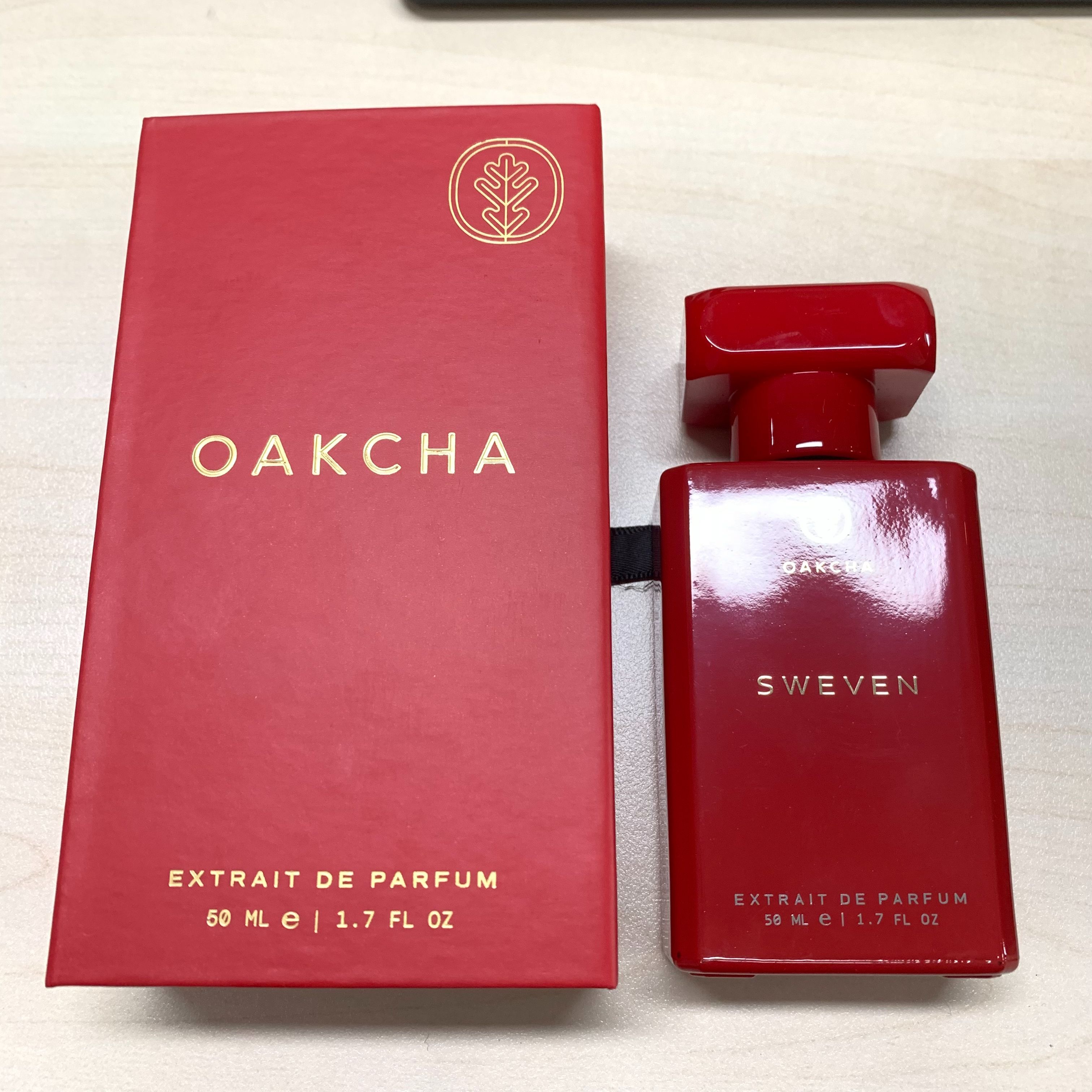 OAKCHA ニュートラルパフューム、ピンクの甘い香り、ベルガモット、ジャスミン、バニラ、ユチュアン、ウッド、50ml