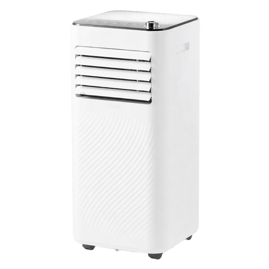 12000BTU ポータブルエアコン、ミニ AC、R290 冷媒、220V、ホワイト、ホーム オフィス冷却システム