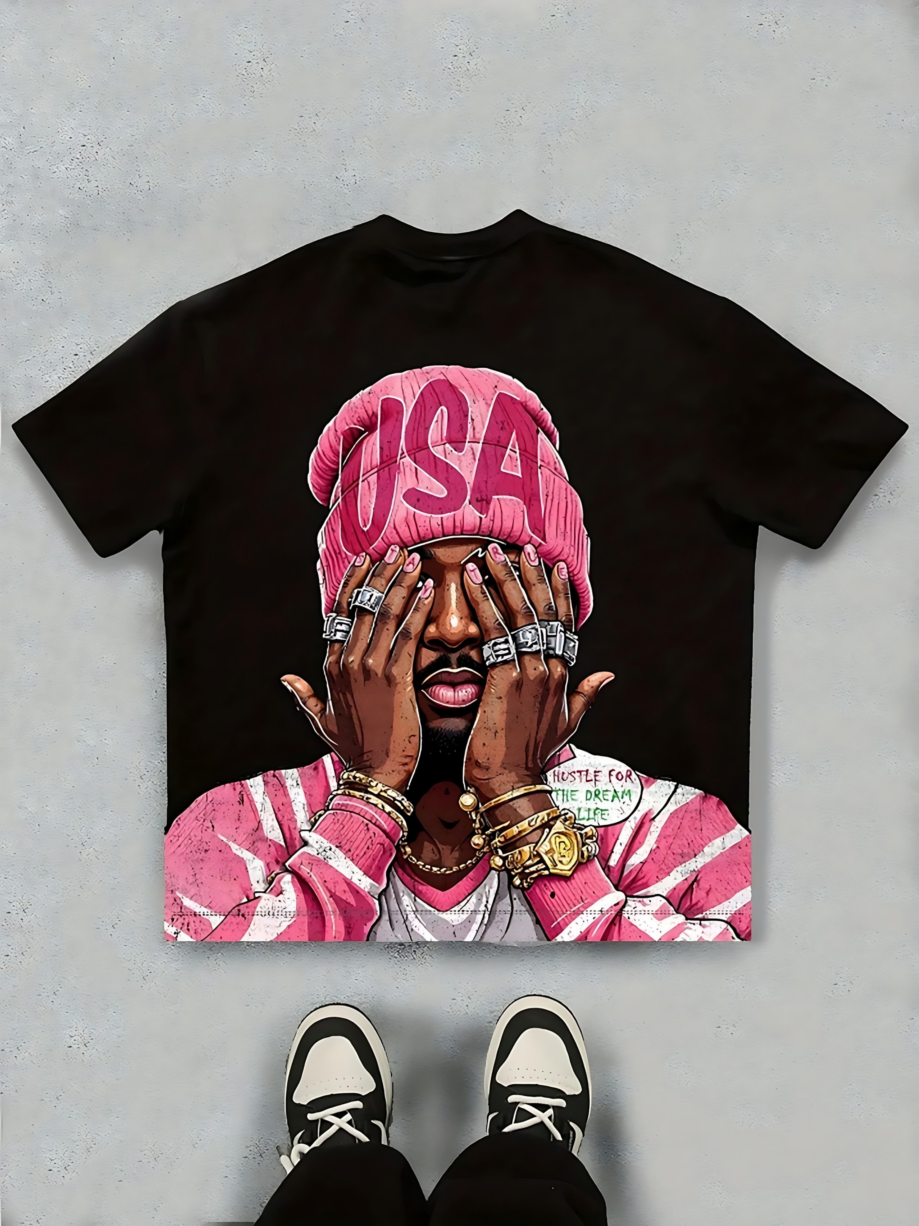 新しい夏のメンズTシャツは、カジュアル、ファッショナブル、快適、柔らかく通気性のある3Dパターンプリントが特徴です。