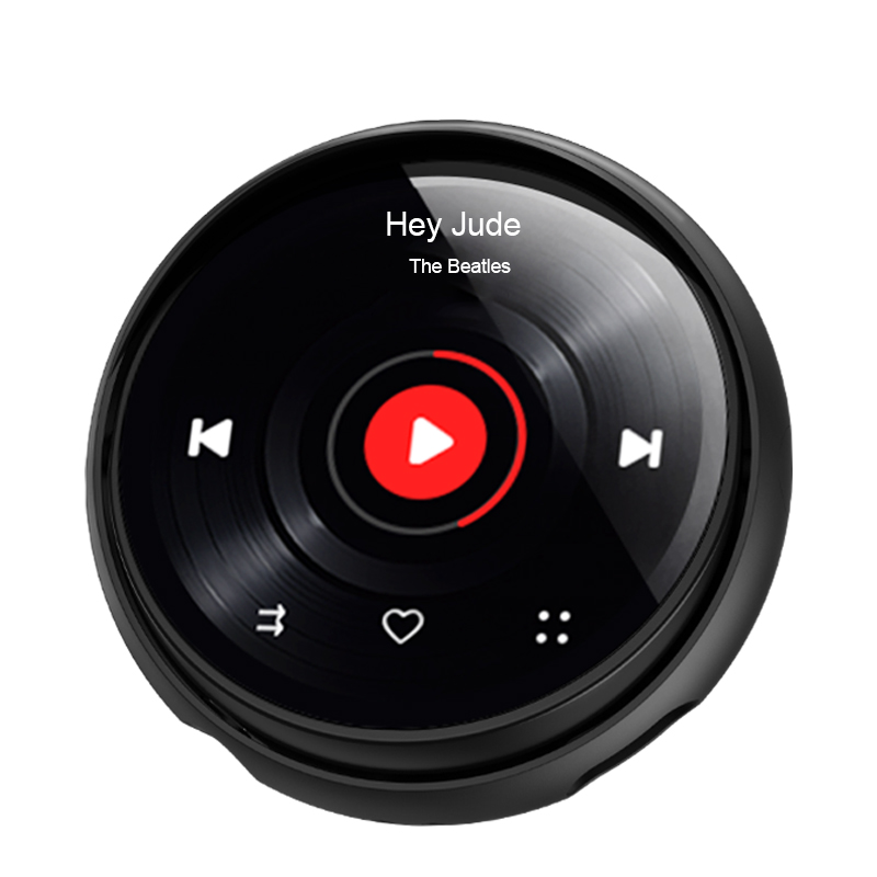 ファミュ MP3 プレーヤー BF03 円形シャーシ カスタム デザイン Hi-Fi 音楽プレーヤー Bluetooth 5.3 ハイレゾ オーディオ認定 32GB/64GB