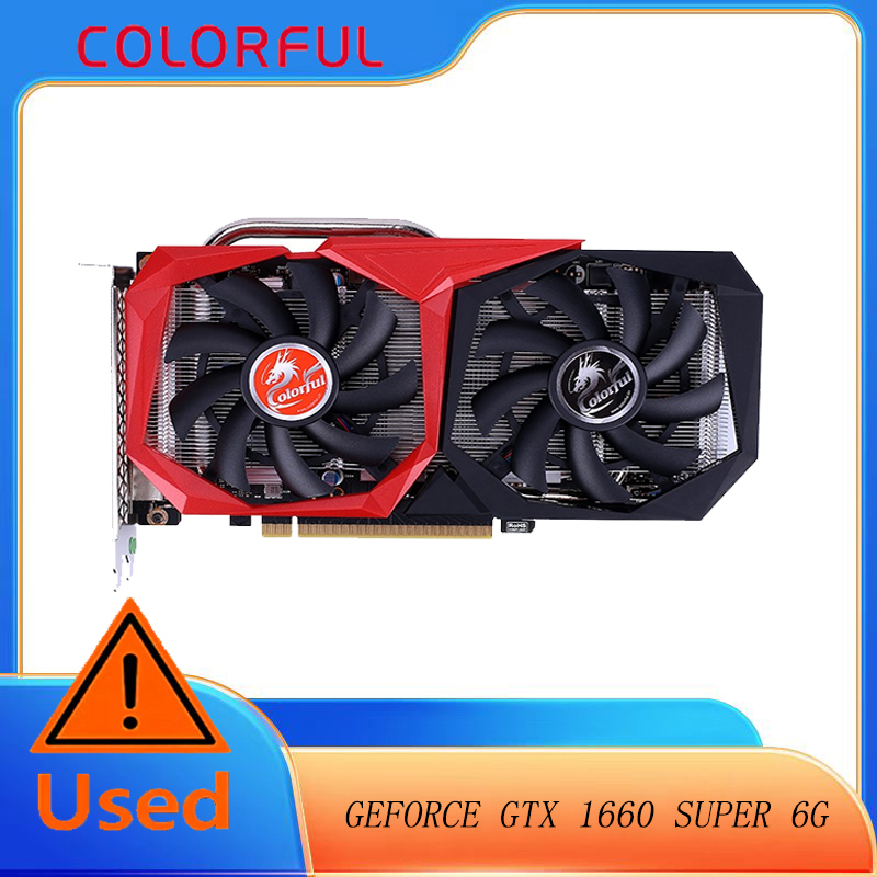 カラフルなGeForce GTX 1660 Super 6GBグラフィックカード