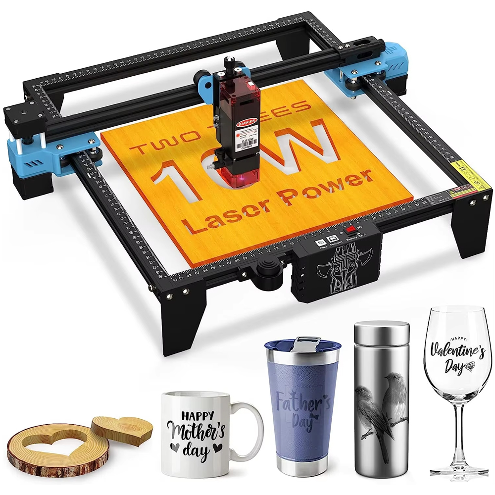 TwoTrees レーザー彫刻 CNC ルーター TTS10 プロ/TTS-55Pro 40 ワット/80 ワット金属レーザー彫刻切断機 Wifi オフライン制御