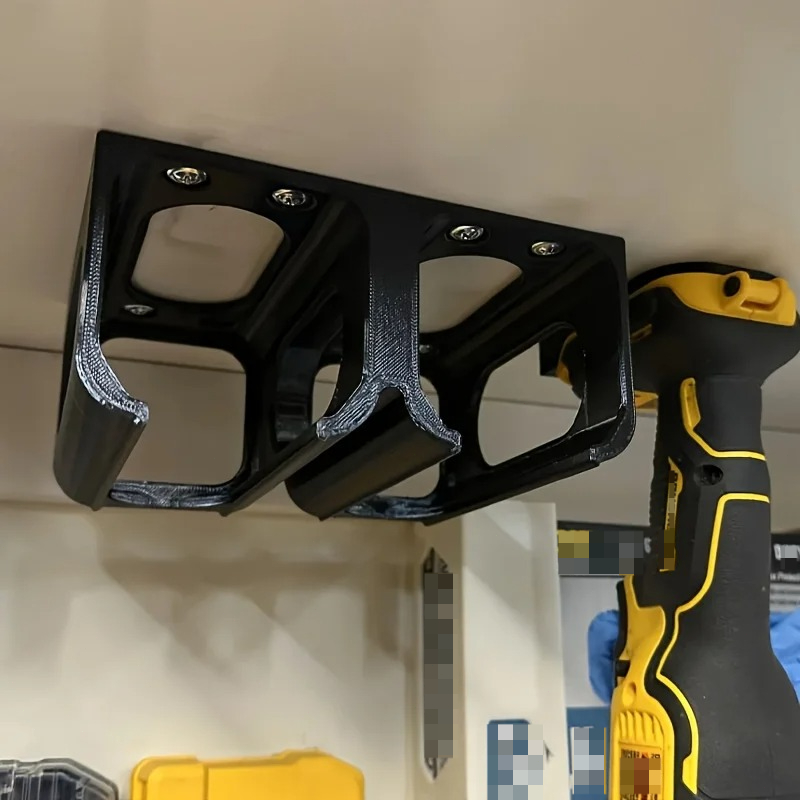 壁掛け工具収納ラック 電動工具オーガナイザー ガレージ/ワークショップ用 取り付けネジ付き