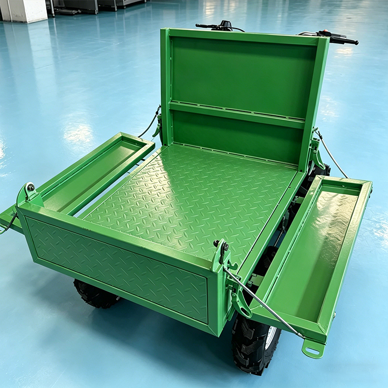 ミニダンパーダンパー 500 キロ負荷電気 500 キロ負荷建設電動手押し車ビルディングファームガーデンマテリアルハンドリング