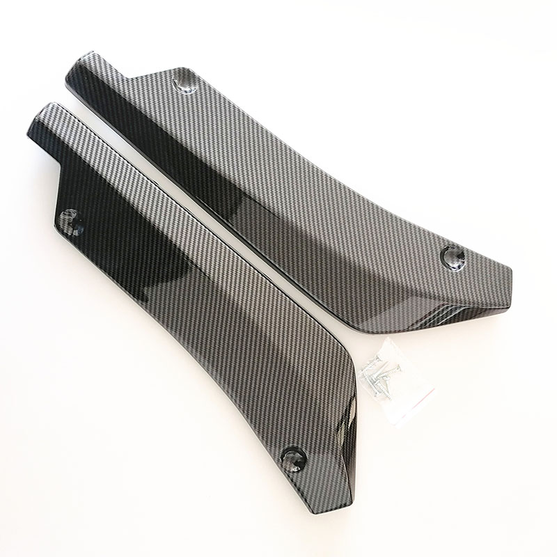 2pc カースタイリング車のリアバンパースポイラーアクセサリージープグランドチェロキー/コンパスダッジジャーニー JUVC/充電器/デュランゴ用