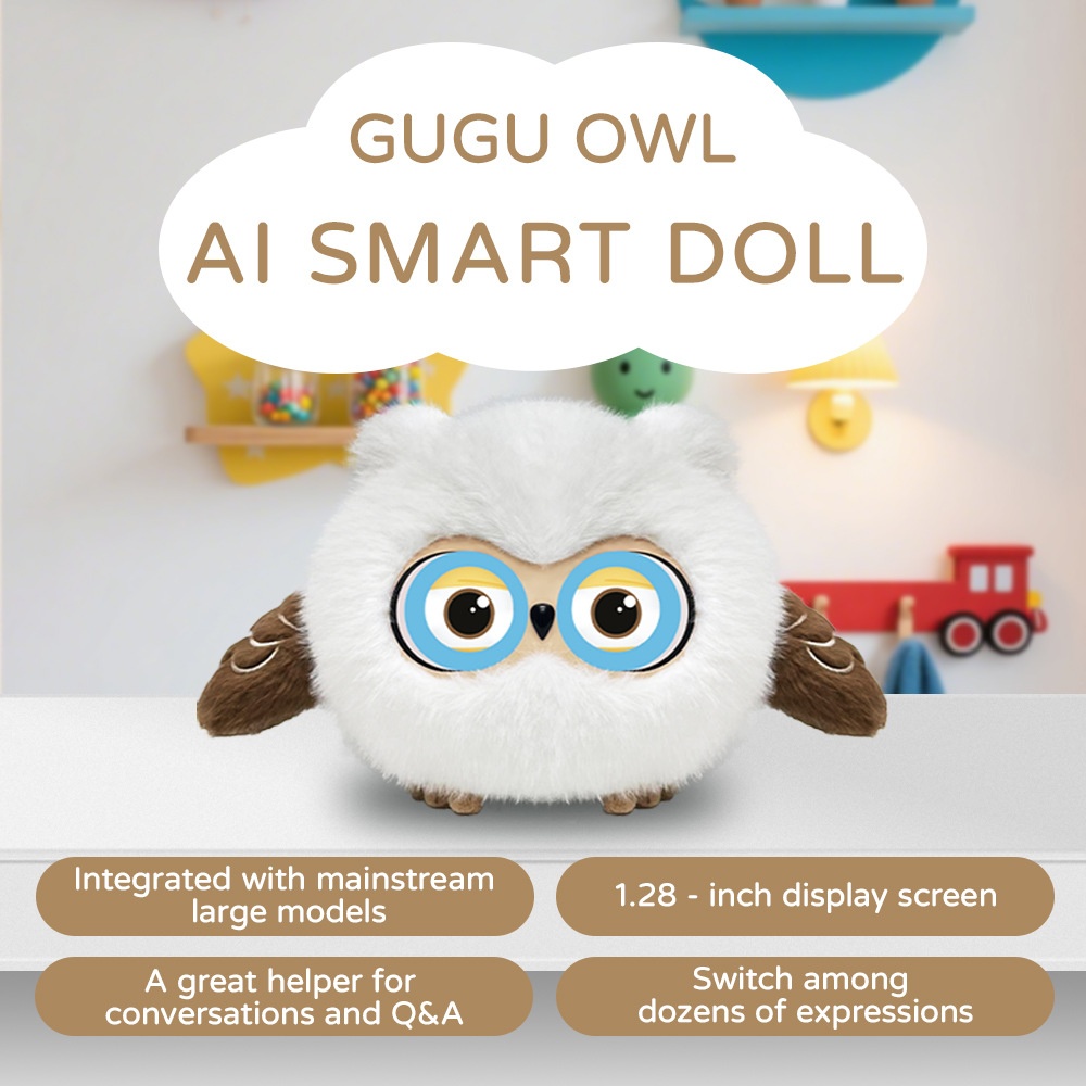 AI ぬいぐるみデスクトップコンパニオンおもちゃ WiFi 対応 ChatGPT 大型モデルインタラクティブトーキング早期教育子供のための北米ヨーロッパ