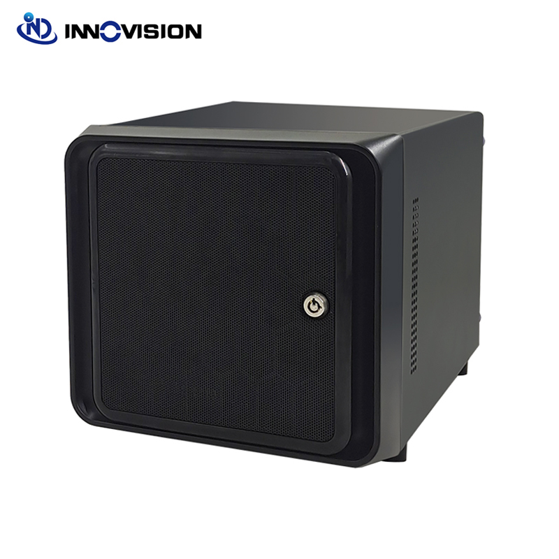 新しい 4 ベイ ハードディスク NAS ケース サポート ホーム ネットワーク ストレージ用 Mini ITX マザーボード